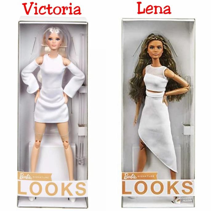 Barbie Made to Move Signature Looks Blonde Victoria or Brunette Lena