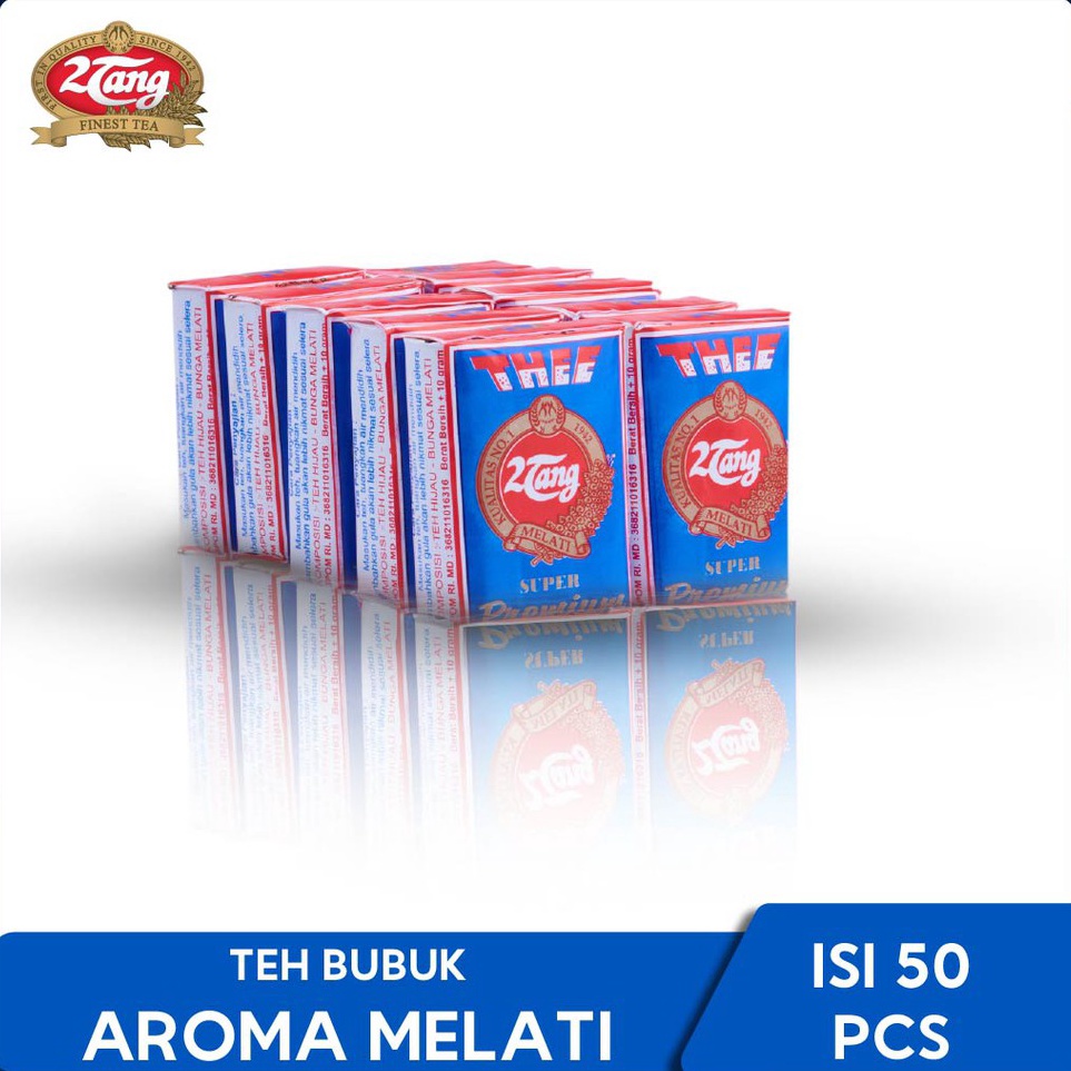 

Terbaru 2Tang Jasmine Tea Premium Classic [50 pcs @9gr ] Terupdate