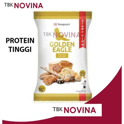 

TEPUNG GOLDEN EAGLE PROTEIN TINGGI