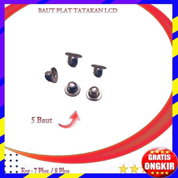 Baut Plat Tatakan Lcd Iphone 7 Plus 8 Plus Original New
