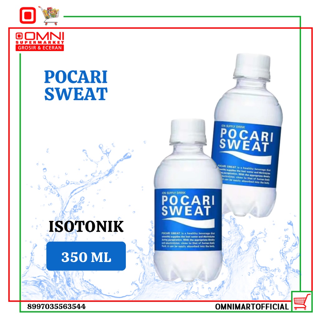 

Pocari Sweat Isotonik Penambah Ion Botol 350 Ml