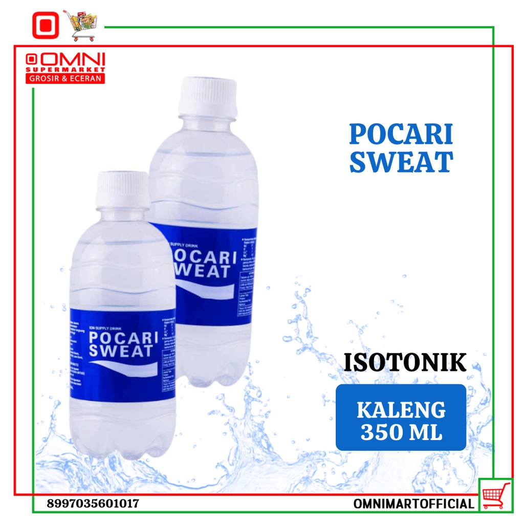 

Pocari Sweat Isotonik Penambah Ion Water 350 Ml