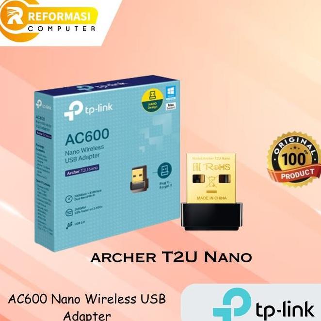 - Tplink Tp Link Tp-Link Archer T2U Nano Ac600 Usb Wifi Receiver Yourpartnerclothes