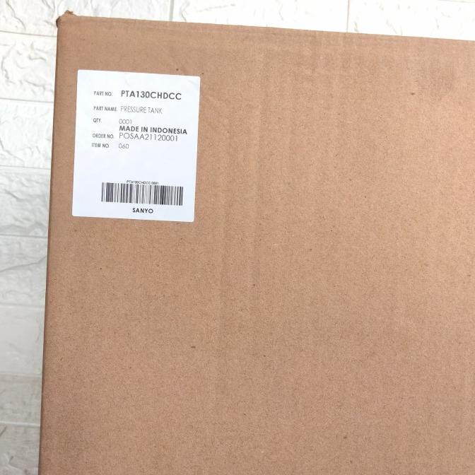 Pressure Tank Tabung Pompa Air Sanyo Type P-H130B Original