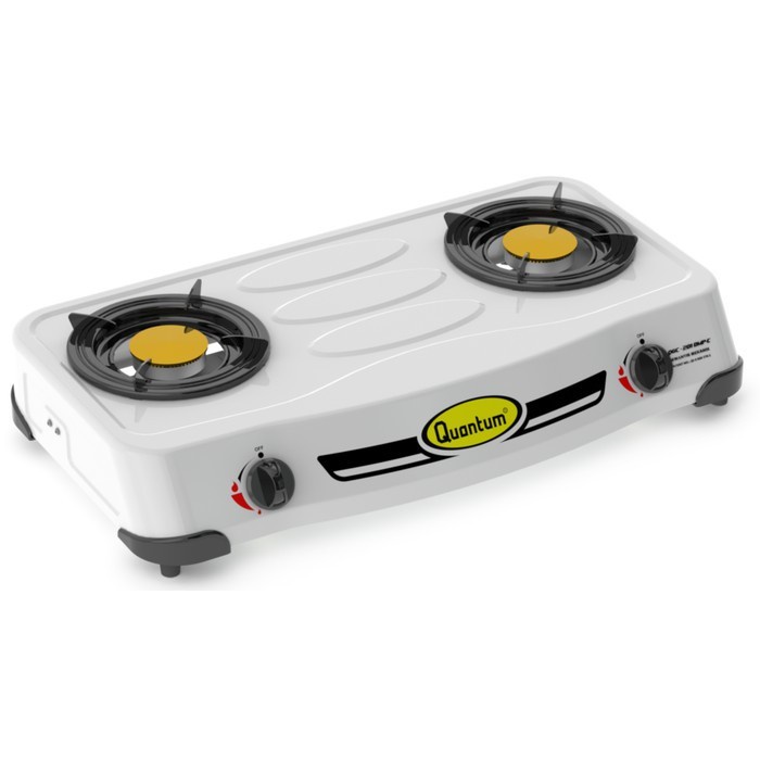 QUANTUM KOMPOR GAS 2 TUNGKU QGC 201 DMP-C ORIGINAL