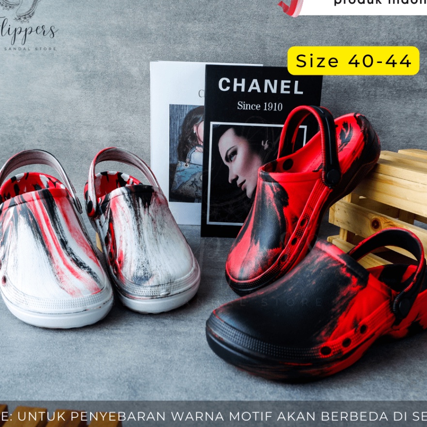 Ready Stock.. Sandal Kodok Tie Dye/Sendal Kodok Tie Dye/Sendal Kodok Pria/Sendal Kodok/Sendal Kodok/