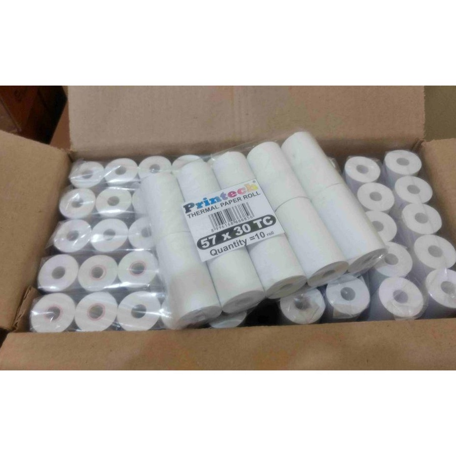 

GXHR0802 【FSASH SALE】 (10 Roll) Kertas Struk Thermal 57x30