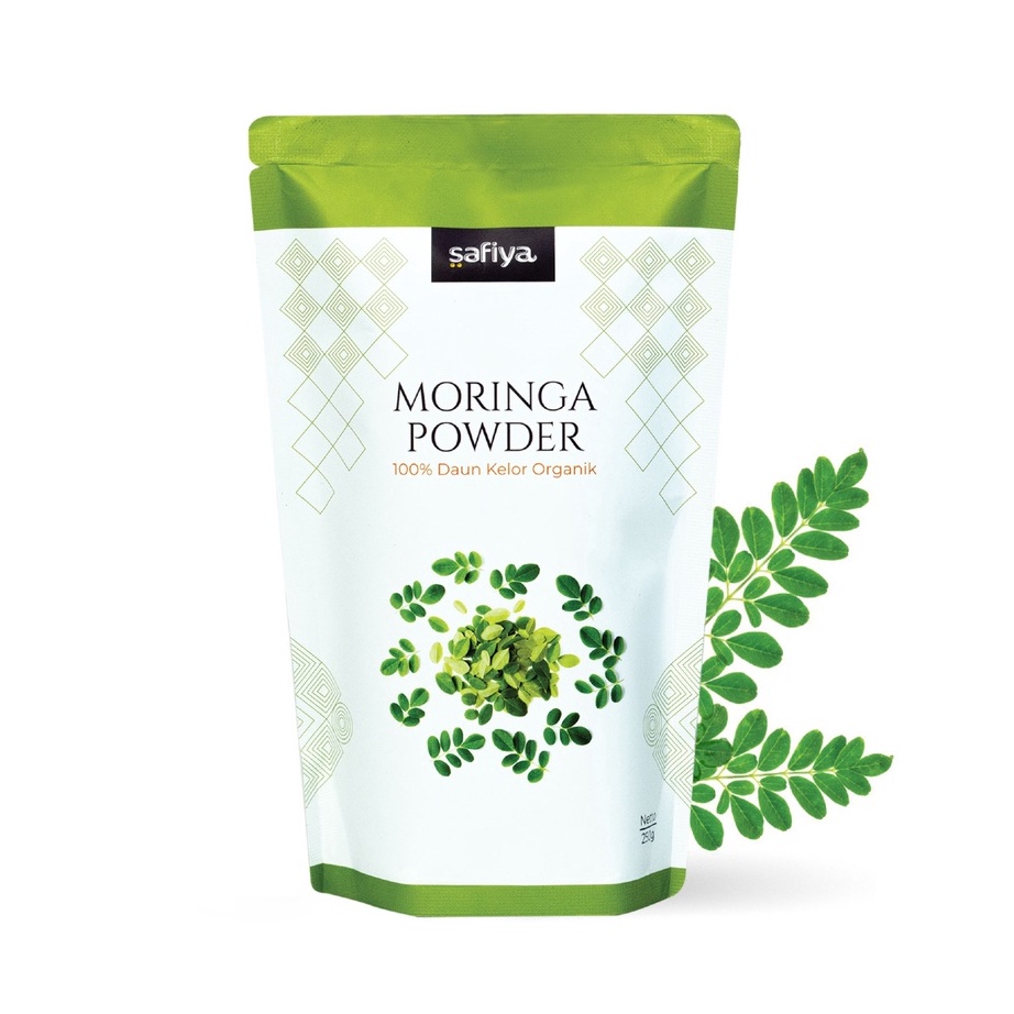 

➲➛☆ Serbuk Daun Kelor 350 Gram Bubuk Moringa Powder Safiya Herbal Original Bayar Di Tempat