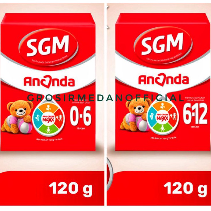 JDYX5251 (C6369]  SGM 120 GRAM - SUSU FORMULA BAYI USIA 0-6 BULAN DAN 6-12 BULAN