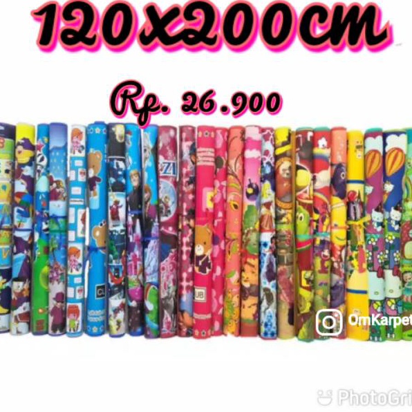 Best Tikar gambar plastik Spon eva Karakter 120x200 tikar gambar tikar murah tikar plastik EVA MATIK