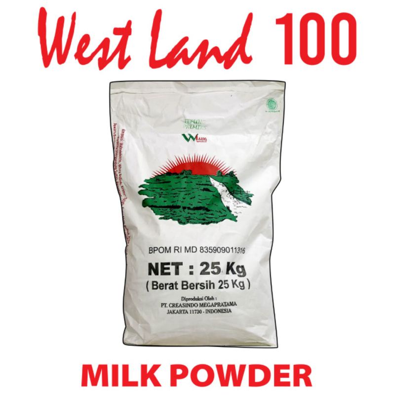 

Susu Bubuk West Land 25 Kg (Pengiriman Instant)