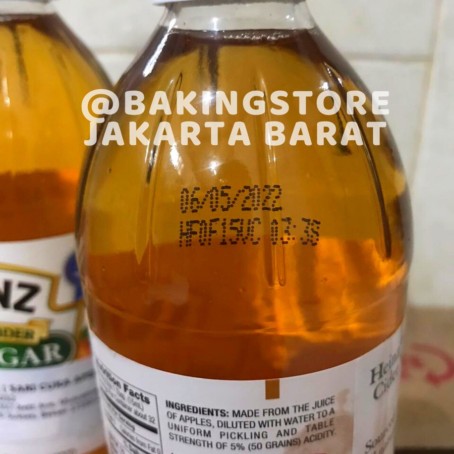

Heinz Cider Vinegar 473 Ml - Cuka Apel 16 Oz