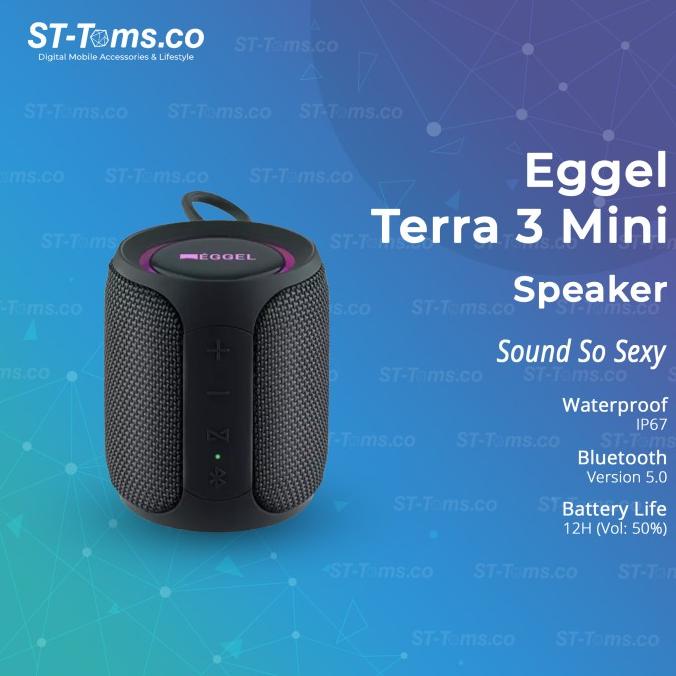 Eggel Terra 3 Mini 360 Waterproof Portable Bluetooth Speaker