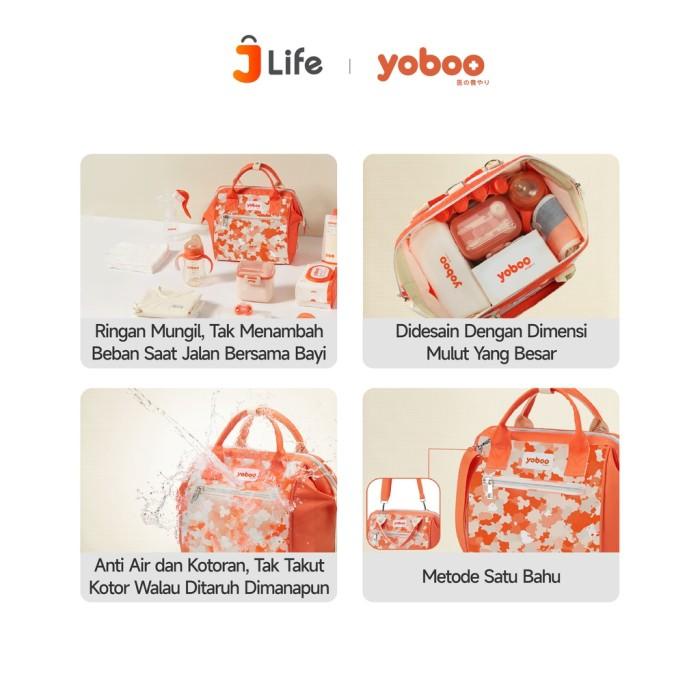 JLIFE - YOBOO TAS BAYI DIAPER SLING BAG WATERPROOF TAS SELEMPANG