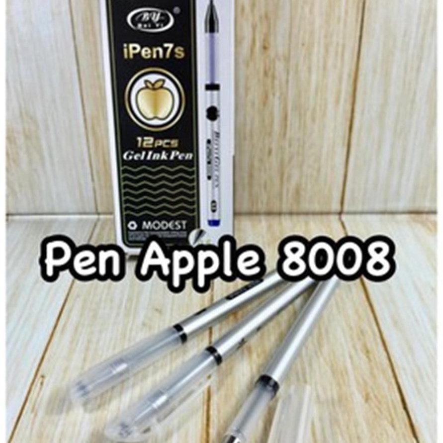 

YNDK5203 TERBARU gel pen apple 8008 (12 pcs)