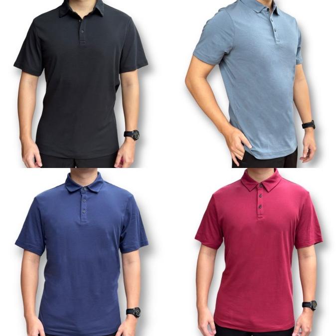 Banana Republic Luxe Touch Performance 3 Button Polo Shirt Original