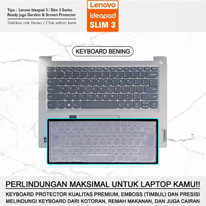 Lenovo Yoga Slim 7 7I Pro-14Ach5 Cover Silicone Protector Keyboard