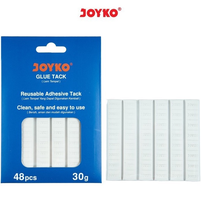 

11.11 Brand GLUE TACK JOYKO LEM ATK LEM PENGGANTI PIN PAKU GLTK-1001 JK
