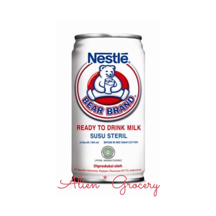 

➦✫✢ Nestle Bear Brand Susu Beruang 189ml ★★★★★