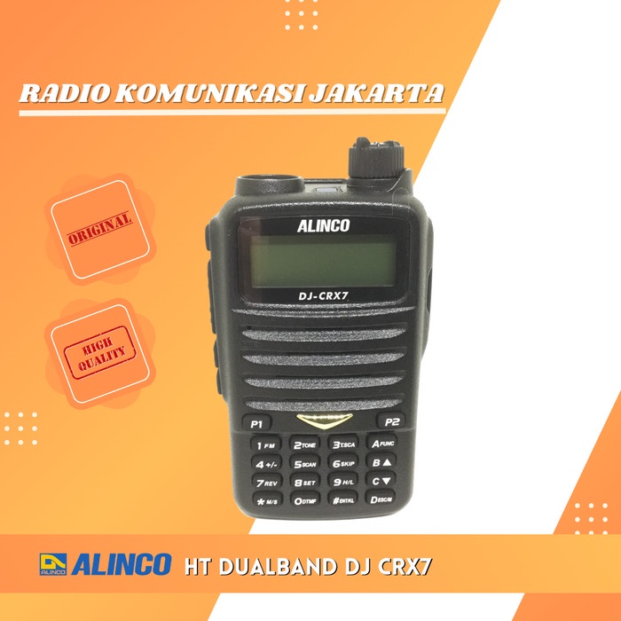 Ori Original HT Handy Talkie Handie Talky Alinco DJ CRX7 DJ-CRX7 Murah