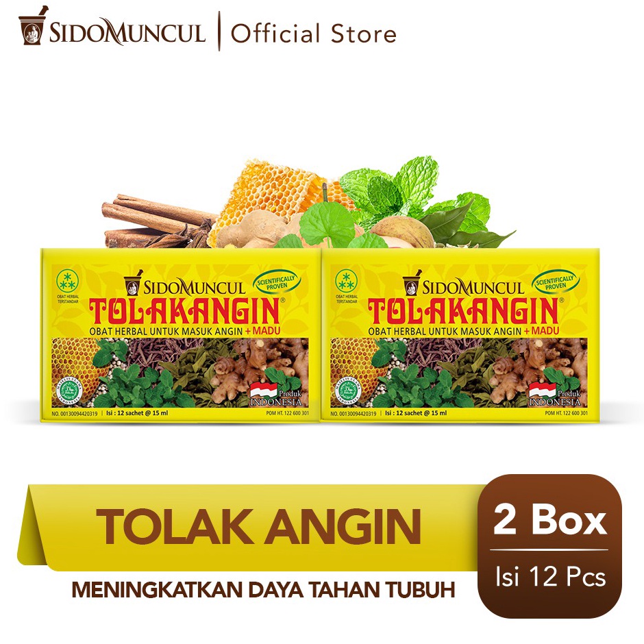 

Readystock Tolak Angin Cair Dus 2x12's Herbal - Masuk Angin Daya Tahan Tubuh Murah Banget