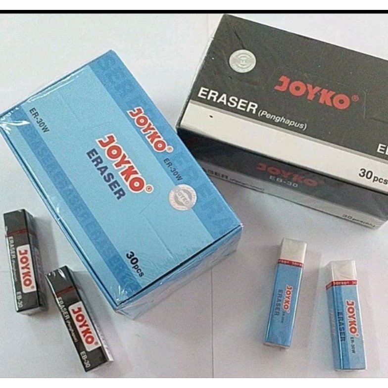 

B8V Satu Pack Penghapus Joyko Besar Isi 30 Pcs 9558