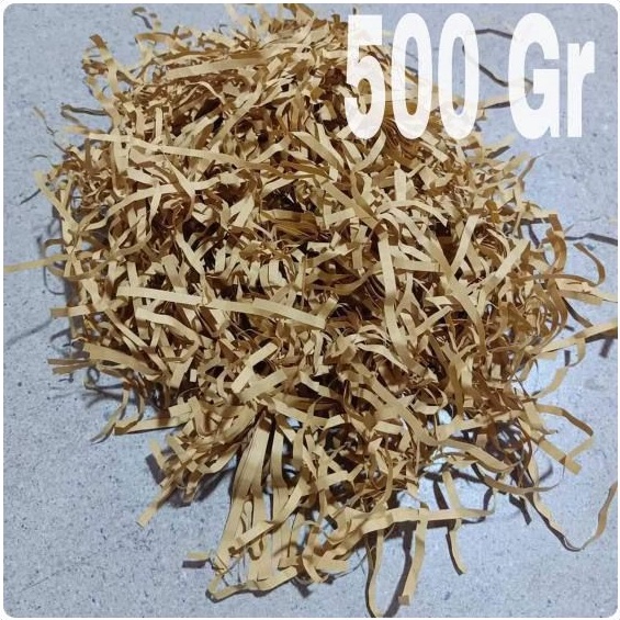 

OD58 Shredded Paper / Kertas Cacah Isi 500 Gr Samson / Kraft 75 Gsm Parisindo epgau