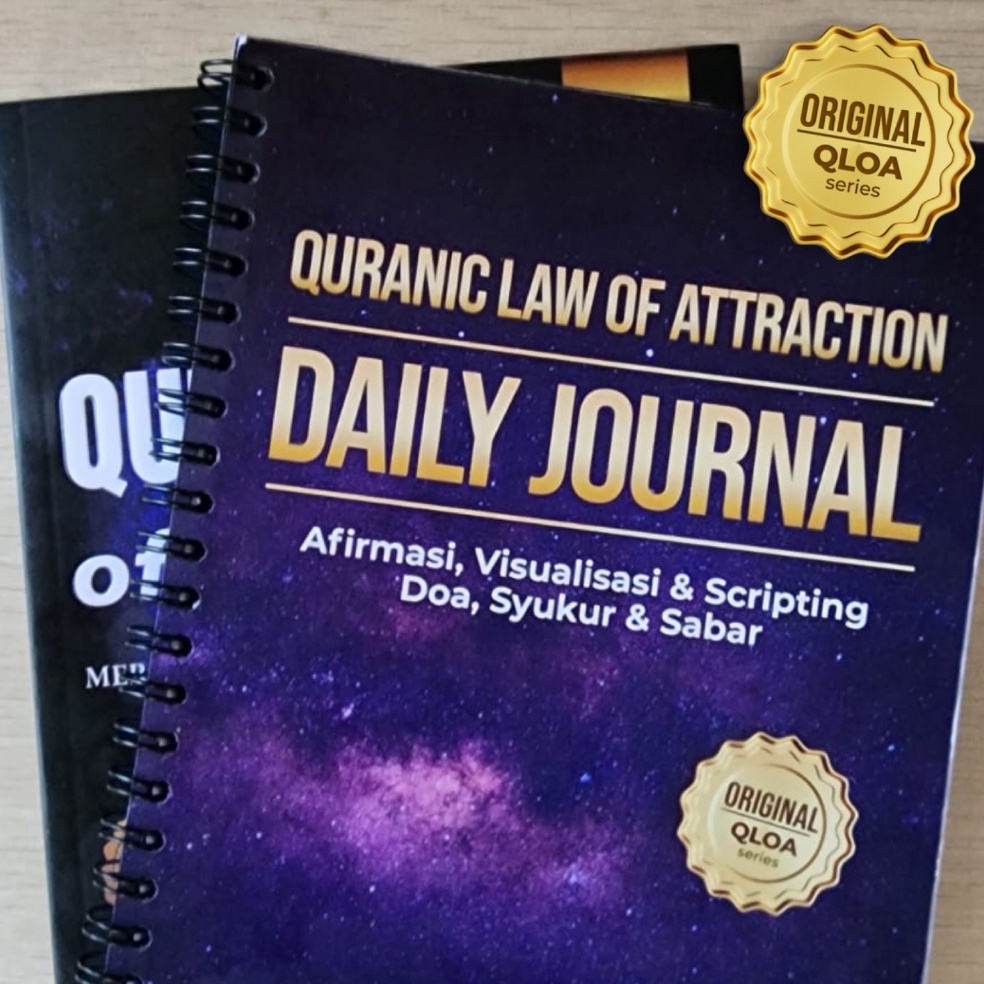 

8.8 SALE Paket QLOA + Daily Journal