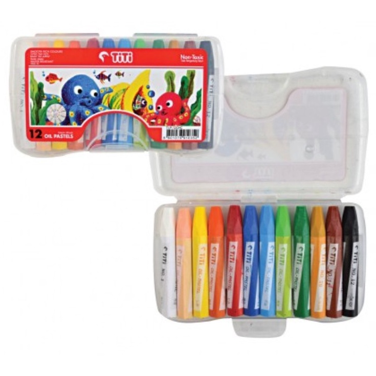 

Terbaru 2.2 TITI / JOYKO OIL PASTEL KRAYON MINYAK TI-P-12CHC 12 WARNA / COLORS CRAYON ANAK SET TERMURAH COMPACT