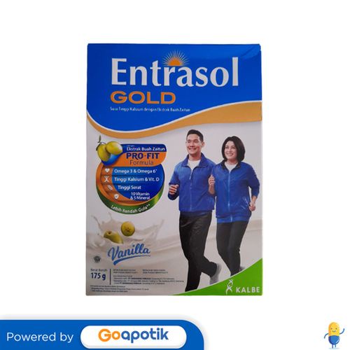 

ENTRASOL GOLD PRO-FIT RASA VANILA 175 GRAM BOX