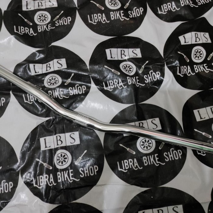 Stang Taiwan Kawa Low Rise Alloy Standar Chrome Risebar Handlebar $12