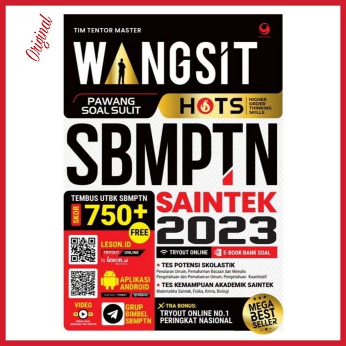 FLASH SALE BUKU WANGSIT PAWANG SOAL SULIT HOTS UTBK SBMPTN SAINTEK 2021 TERMURAH