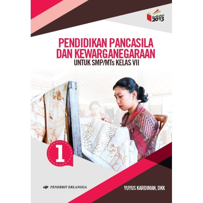 HOT SALE!!! BUKU PPKN SMP YUYUS KARDIMAN KELAS 7 8 9 K13N ERLANGGA BARU TERBARU