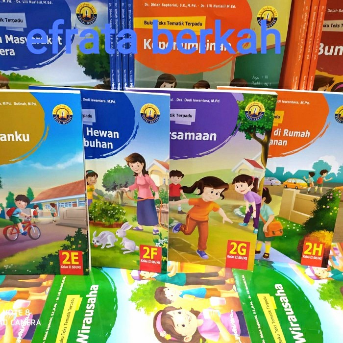 HOT SALE TEMATIK KELAS 2 SD K13 SEMESTER 2 YUDISTIRA 4 BUKU TERLARIS