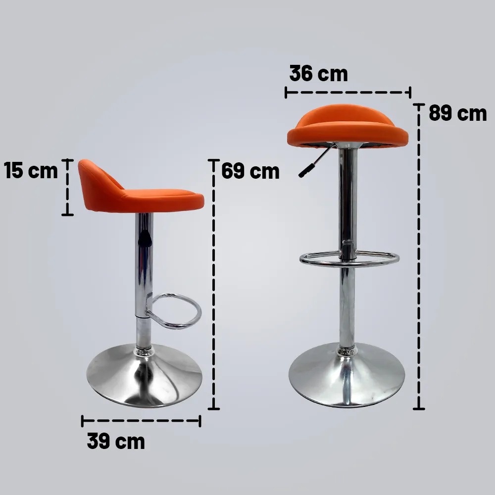 Dtg Kursi Barstool Hidrolik Bulat Kursi Bar Kursi Cafe Kursi Kitchenset Kursi Hidrolik Kursi Nimalis
