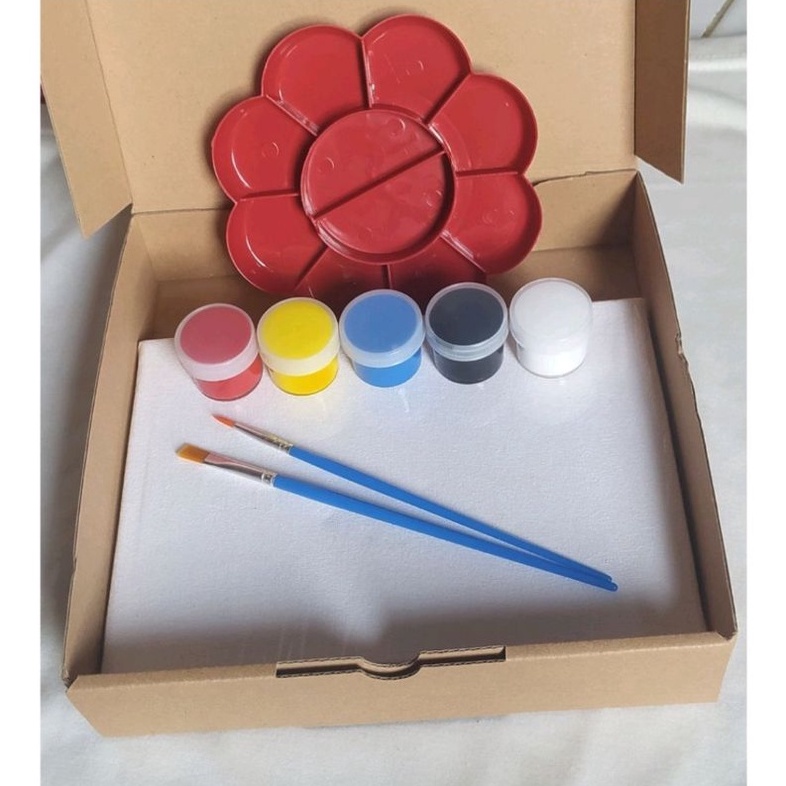 

HARGA GROSIR >> Paket Hemat Melukis Kanvas 15*20cm