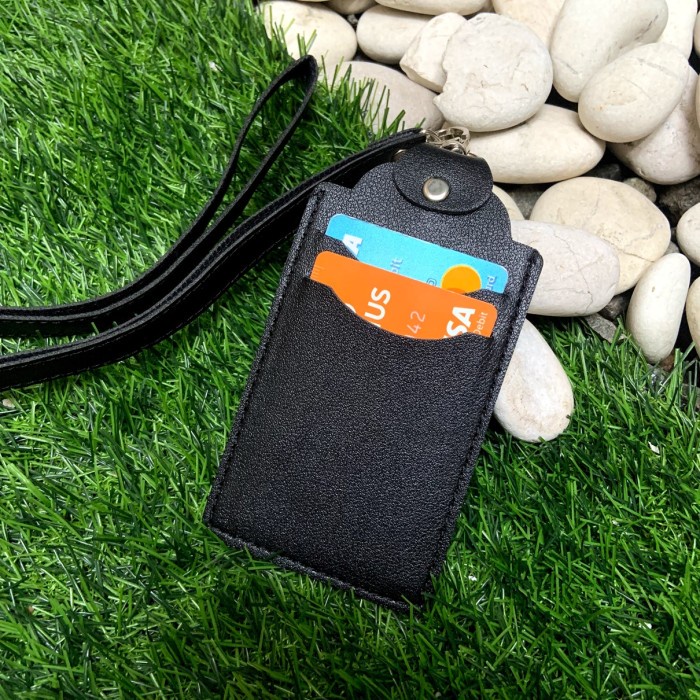 

HARGA DISKON Name Tag ID Card Holder Kulit Lanyard Harga Terjangkau