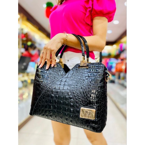 Tas UmanoVero V Croco 8138 (Barang Ready Stok) tas wanita tas mewah tas cantik tas acara tas atrisan