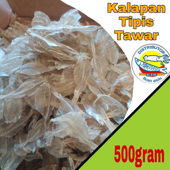 

ikan asin Kalapan tawar-500gram