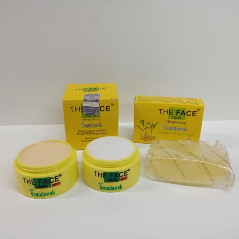 PAKET 3IN1 SABUN+CREAM TEMULAWAK THE FACE BPOM