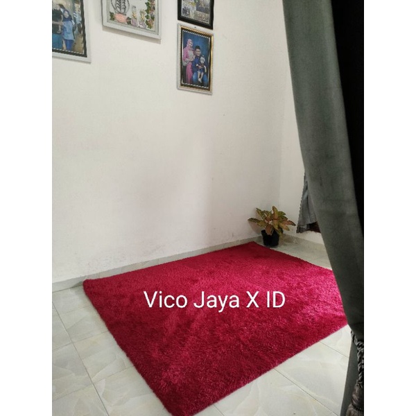 (2kg) Surpet bulu 160x200/Karpet bulu 160x200/ Karpet bulu rasfur 160x200