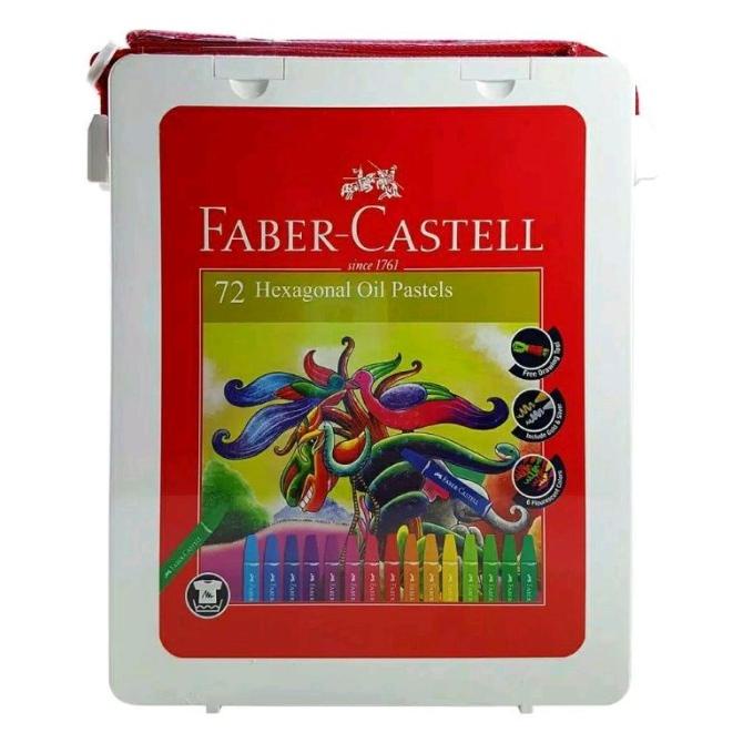 

Alat Crayon 72 warna faber castell / Hexagonal Oil Pastel 72 faber castell Baru|Kode 1172