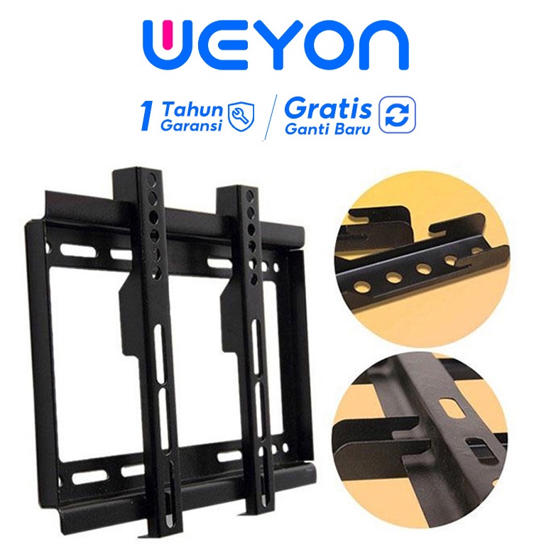 HARGA TERMURAH Weyon Bracket TV Dudukan LCD LED  TV Yang Dapat Disesuaikan[19 inch-60 inch]