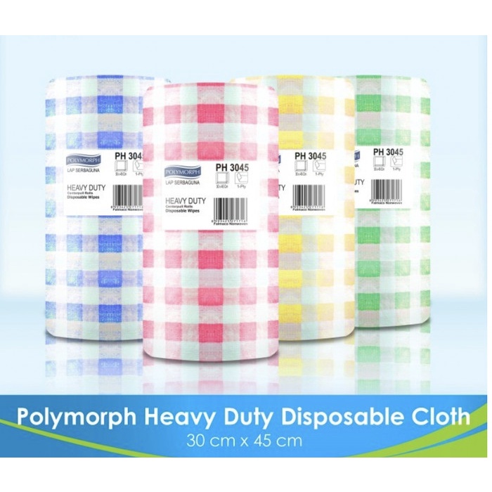Lap Kain Polymorph Heavy Duty Roll Lap Serbaguna
