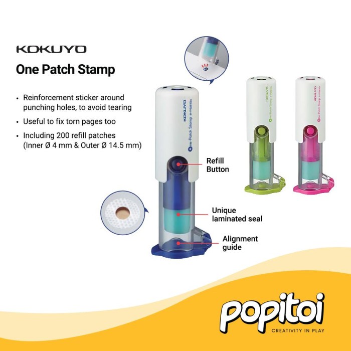 

Terlaris Kokuyo One Patch Stamper