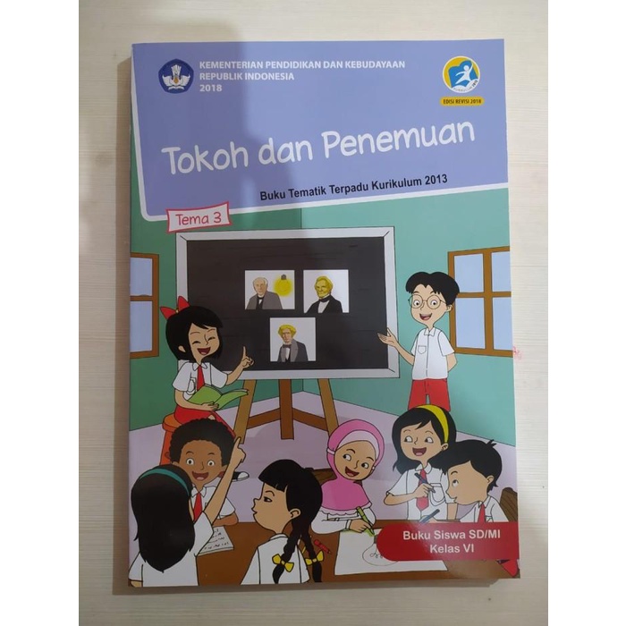 

Buku Tematik Dikbud SD K13 Kelas 6 Tema 1-5 Revisi Terbaru Best Seller