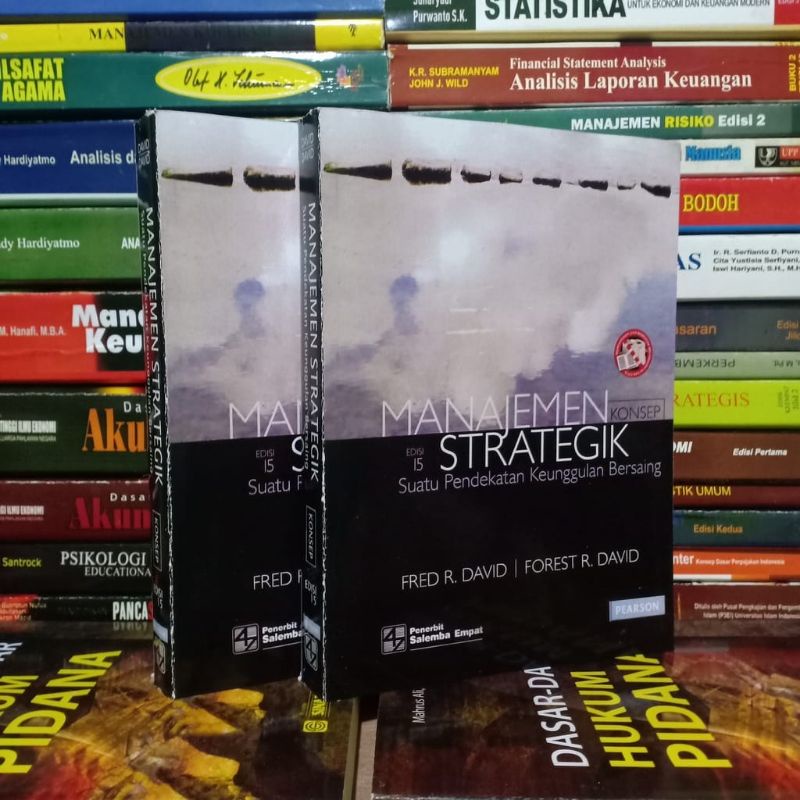 Manajemen Strategik Edisi 15 By Fred R. David