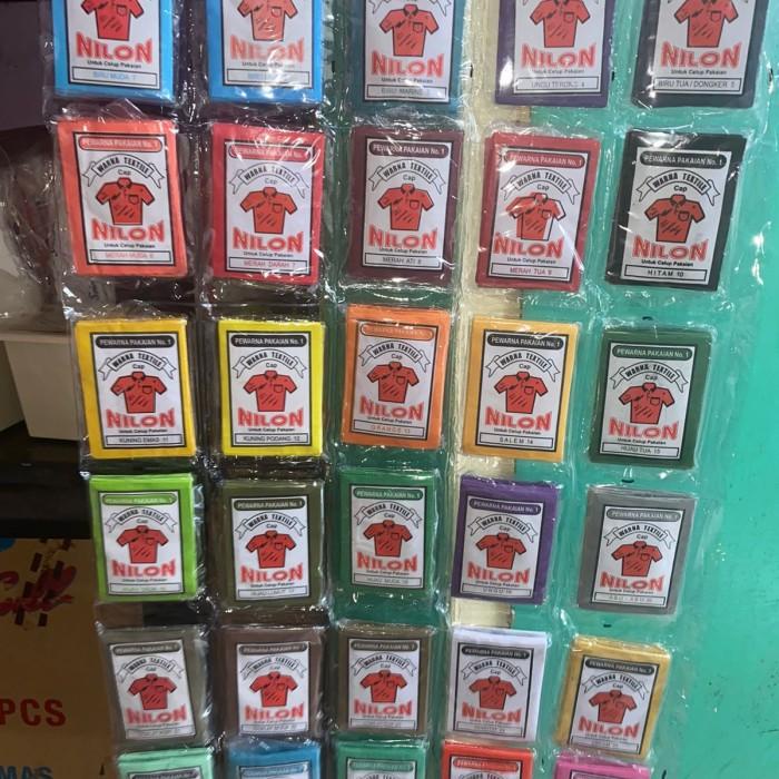 

Nylon Wantex Pewarna Pakaian 1 Renceng Isi 30Pak / 300Bks