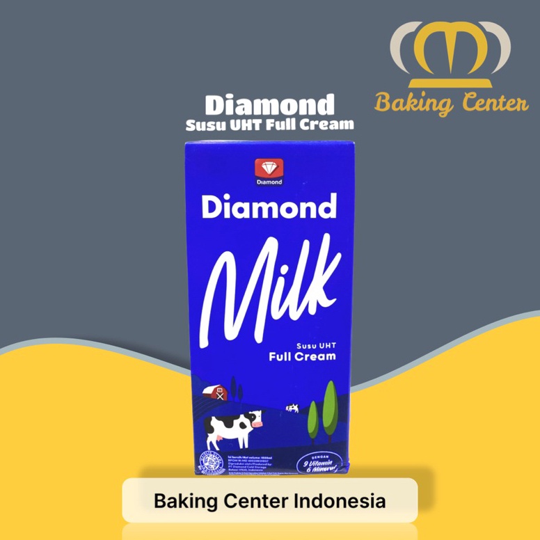 

MURRRMERRR Diamond Milk Susu UHT Full Cream 1l