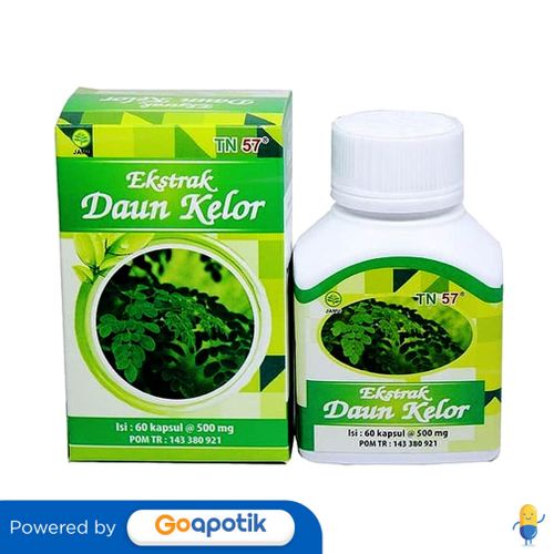TN57 EKSTRAK DAUN KELOR BOTOL 60 KAPSUL